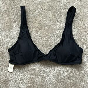 Aerie Black Bikini Top